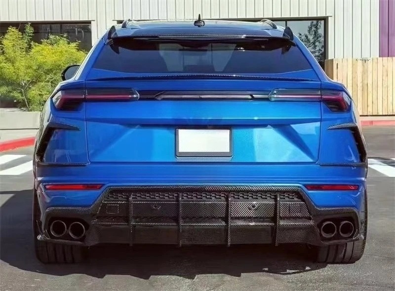 Carbon Package Side Skirt Front bar Edge Rear Diffuser Rear Spoiler Mirror Housing for  Urus TC Style